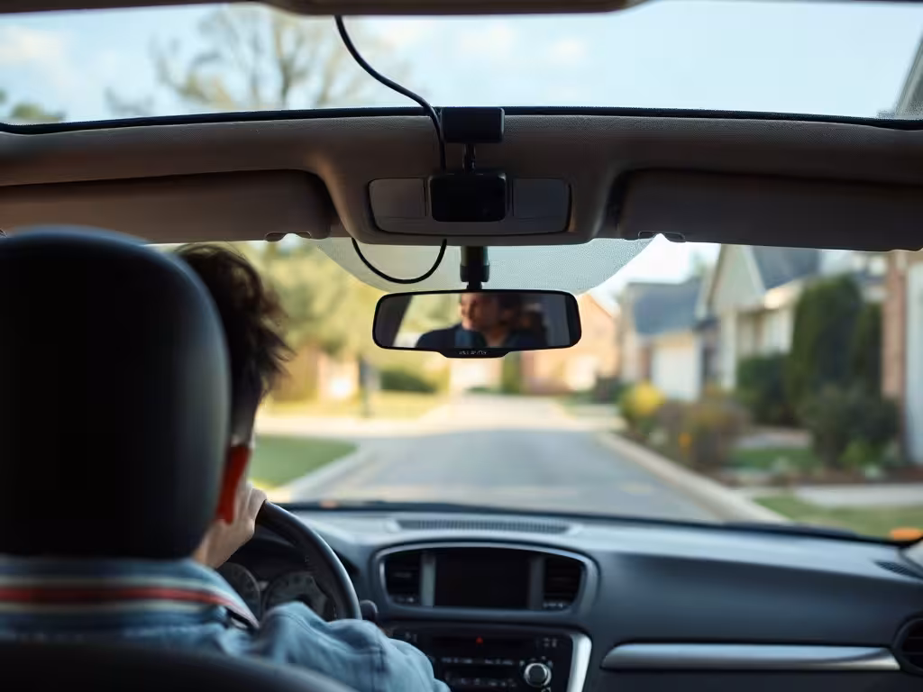 Daily installation of a DashOne Pro dash cam inside a vehicle.
