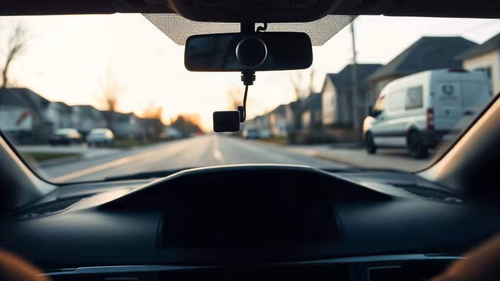 DashOne Pro and CamHandy dash cams compared behind a car windshield